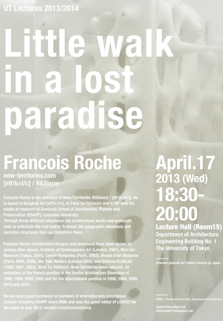 Poster_UT lectures_130417_Francois Roche_draft